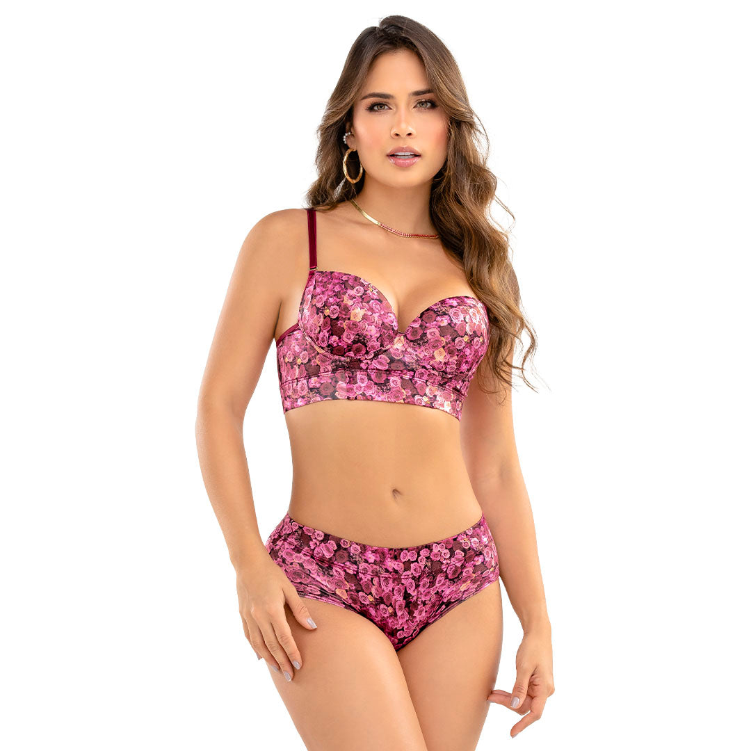 Brasier en microfibra sublimada - estampado