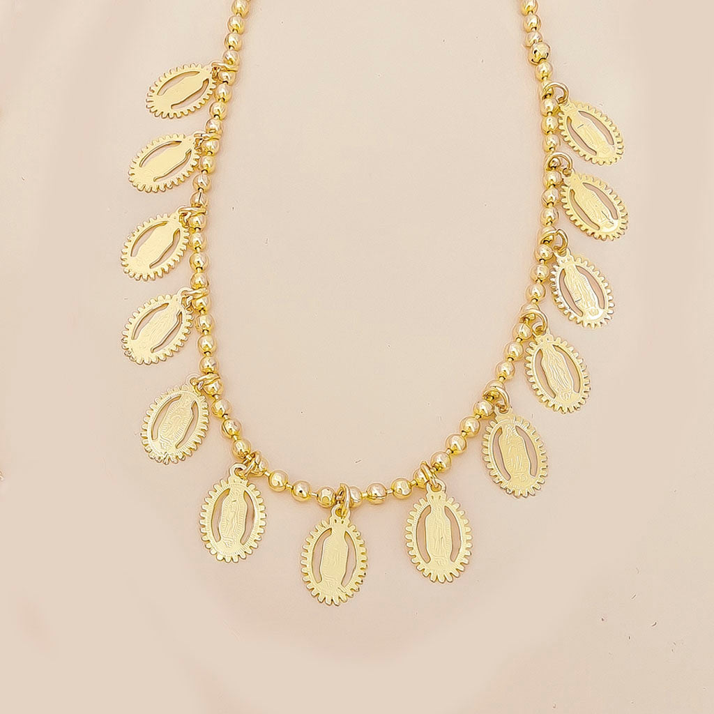 Choker en baño de oro