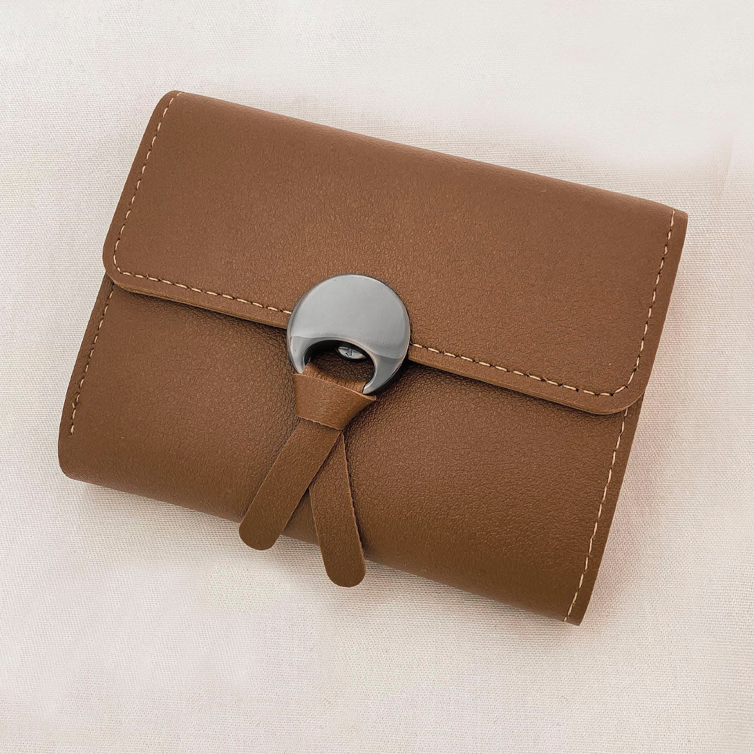 Billetera femenina cafe