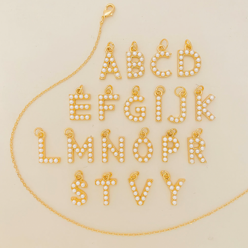 Cadena Mas Dije Dorado Letra A