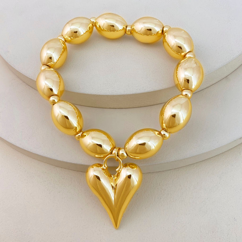 Pulsera en cover gold