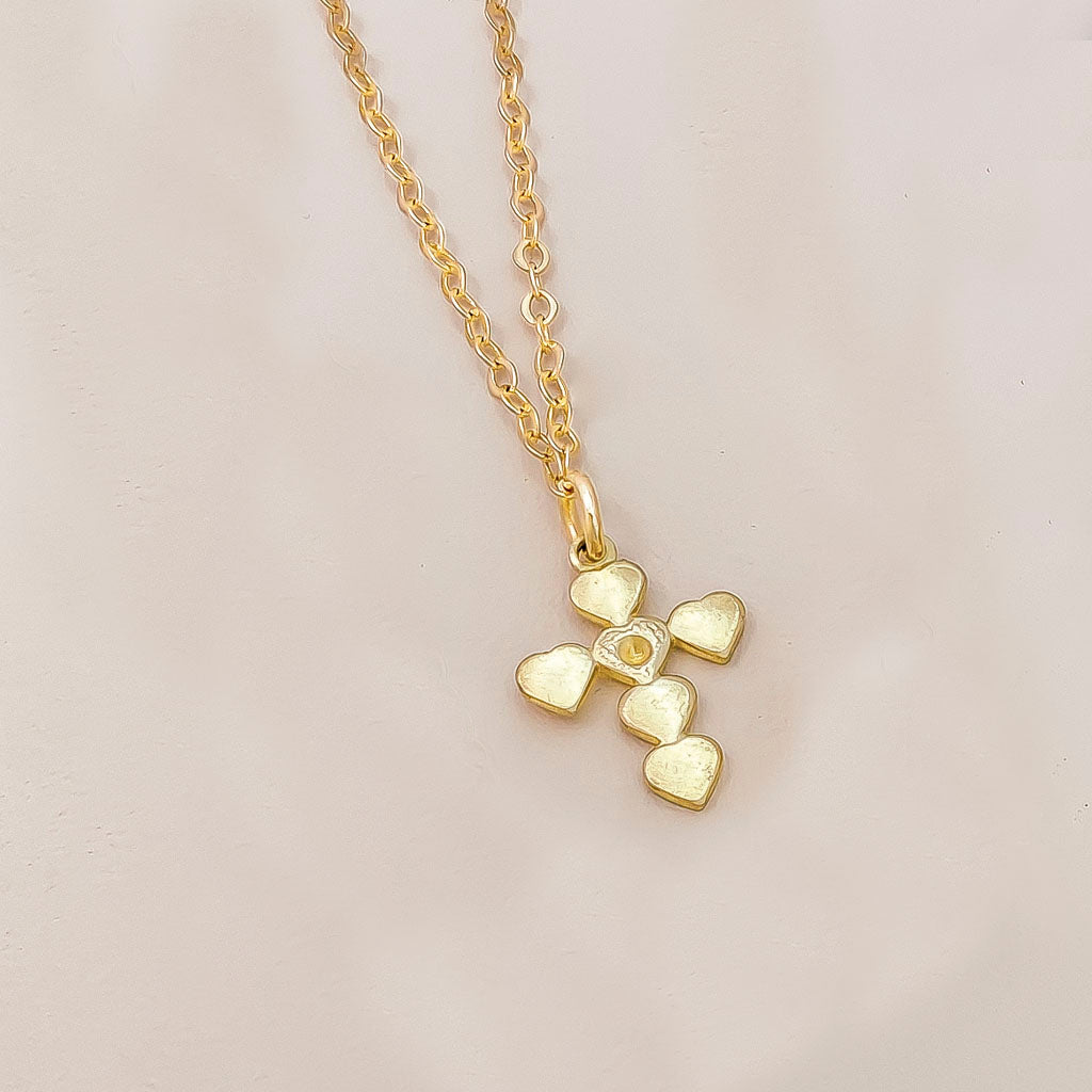 Collar en baño de oro - dorado