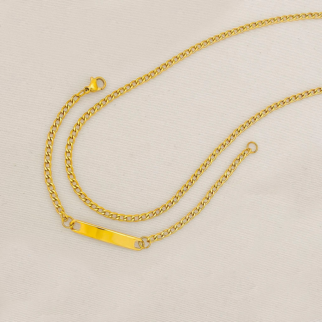 CADENA+PULSERA ACERO