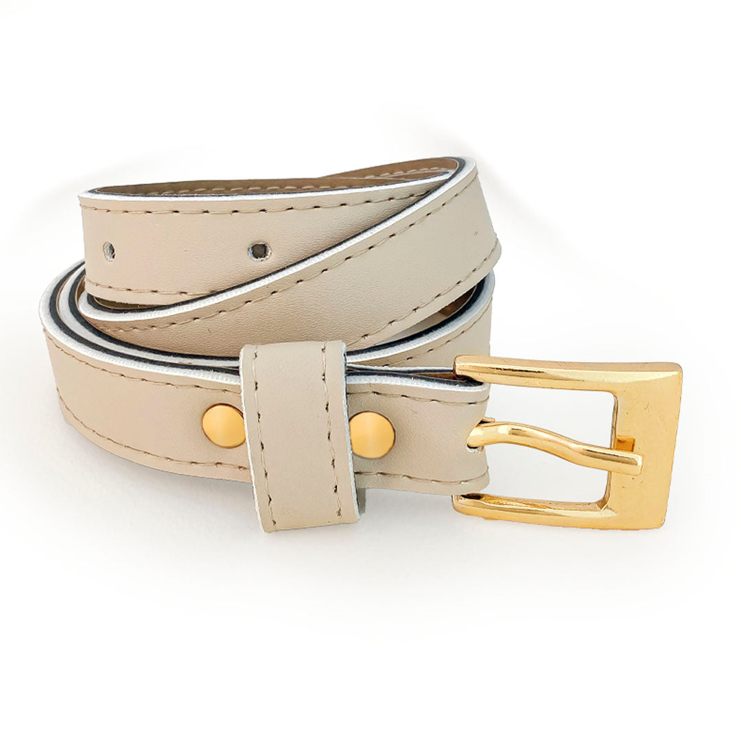 Set x3 correas en material tipo cuero