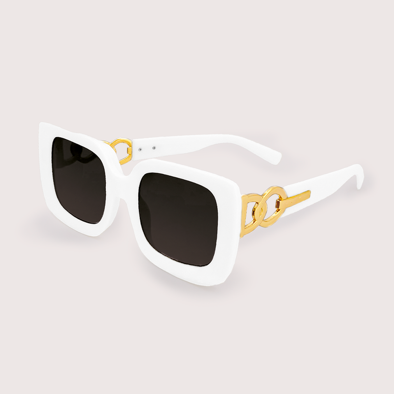 Gafas Femeninas Blancas
