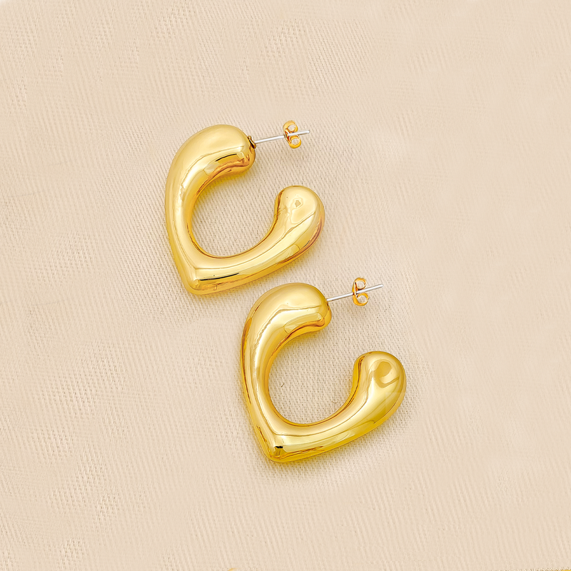 Aretes En Cover Gold