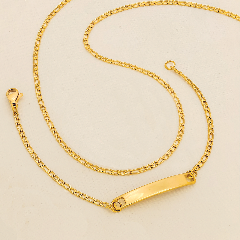 Cadena Mas Pulsera En Acero