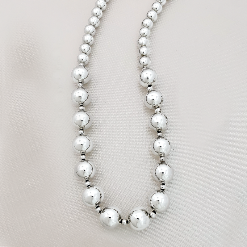 Collar Baño Plata Plateado