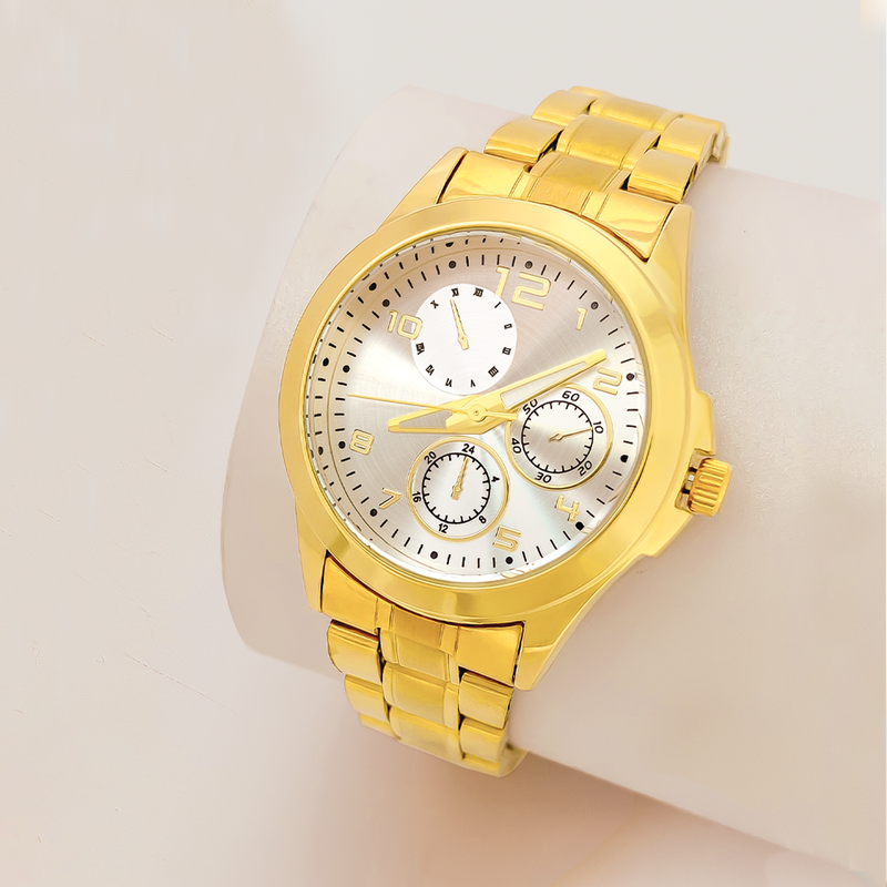 Reloj Acero, Femenino Dorado