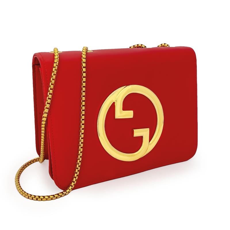 Bolso En Material Tipo Cuero