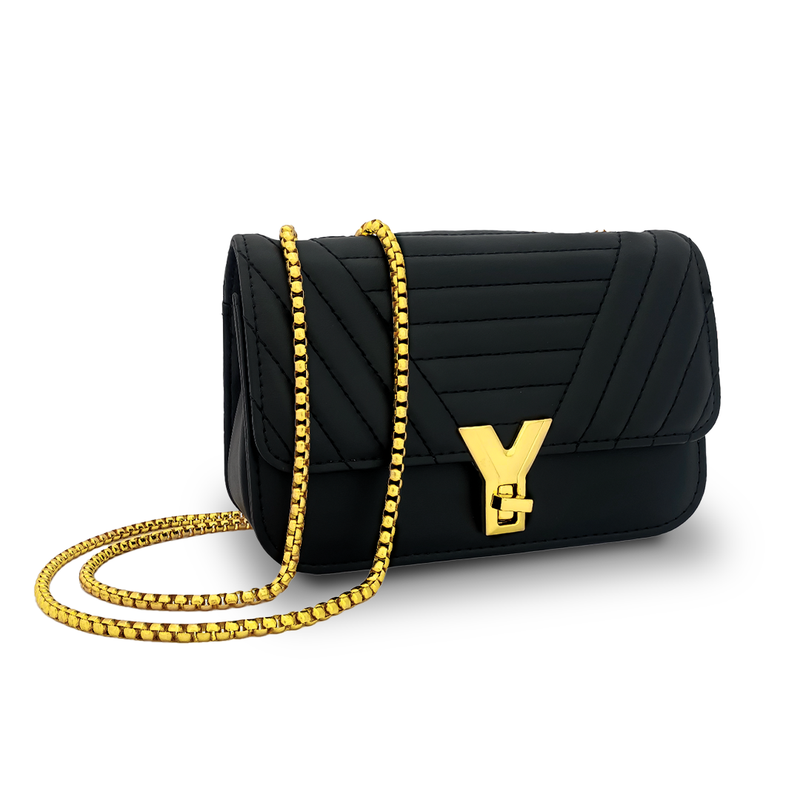 Bolso En Material Tipo Cuero