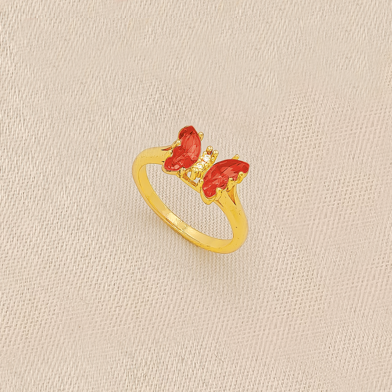 Anillo Ajustable En Cover Gold