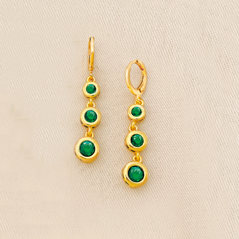 Aretes En Cover Gold