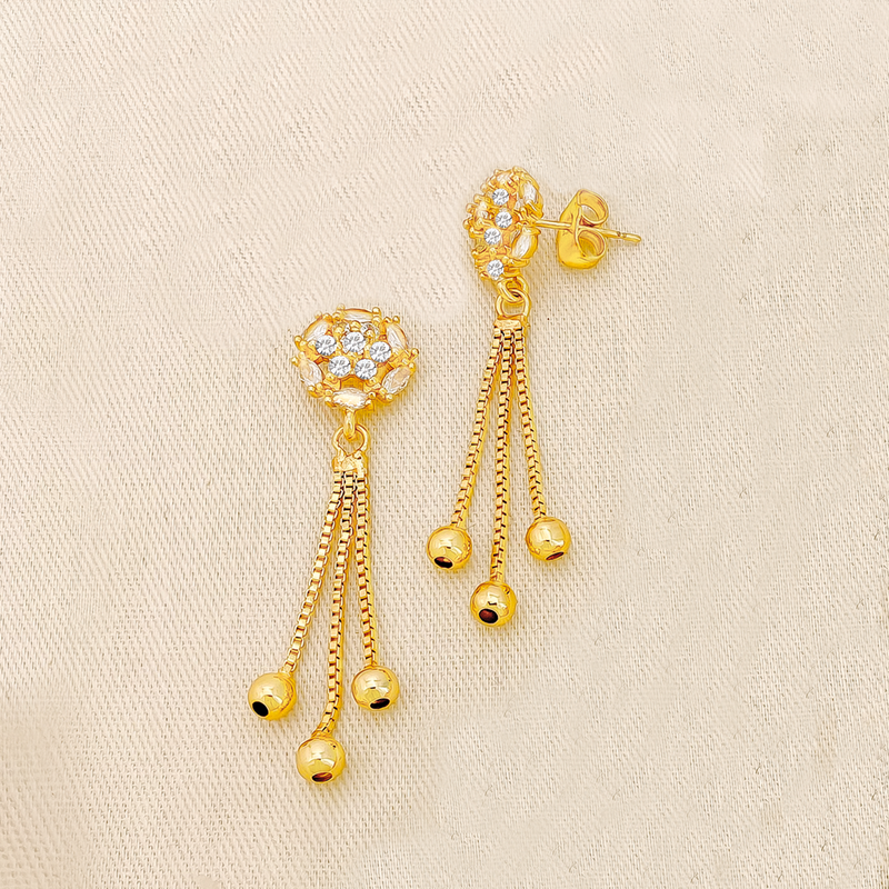 Aretes En Cover Gold