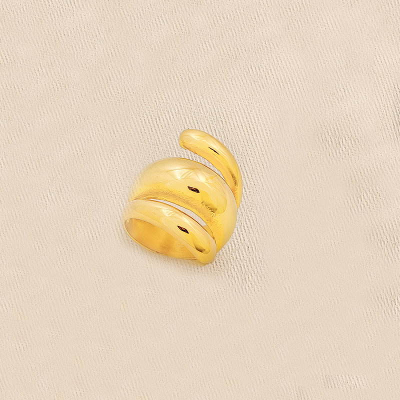 Anillo En Cover Gold