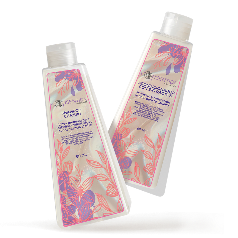 Shampoo Cosméticos Rosado