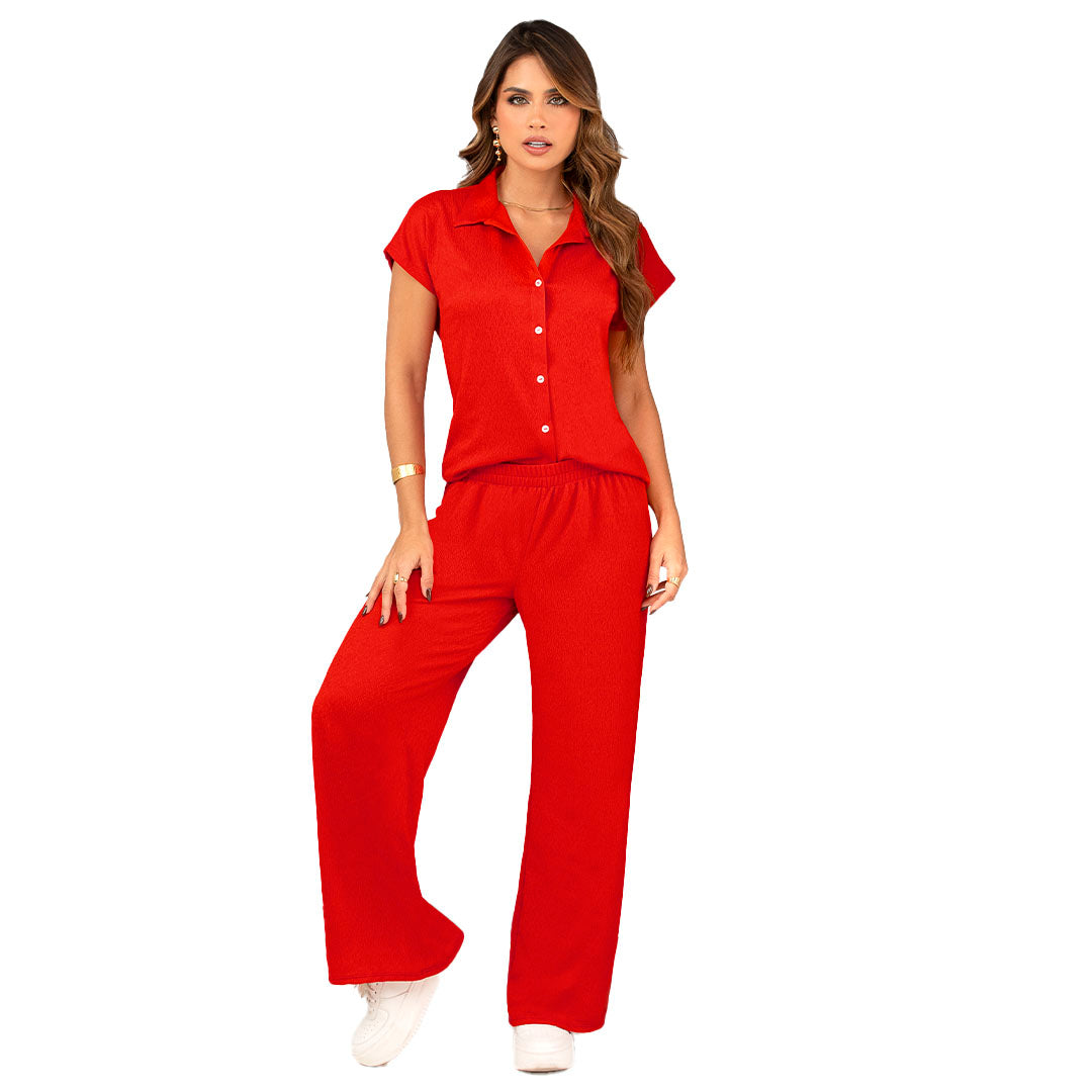 BLUSA EN TEJIDO DE PUNTO CON TEXTURA, SILUETA SEMIAJUSTADA