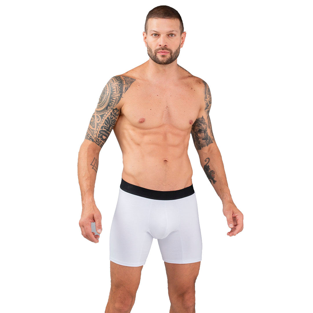 BOXER EN POLIESTER ALGODON SPANDEX, SILUETA AJUSTADA