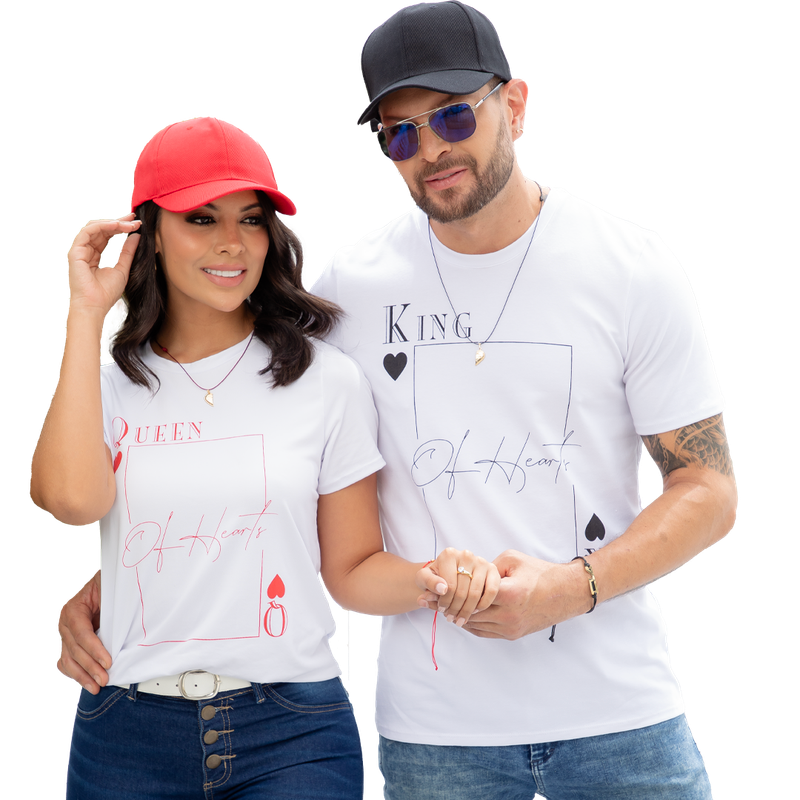 Camiseta En Poliester Algodón Spandex