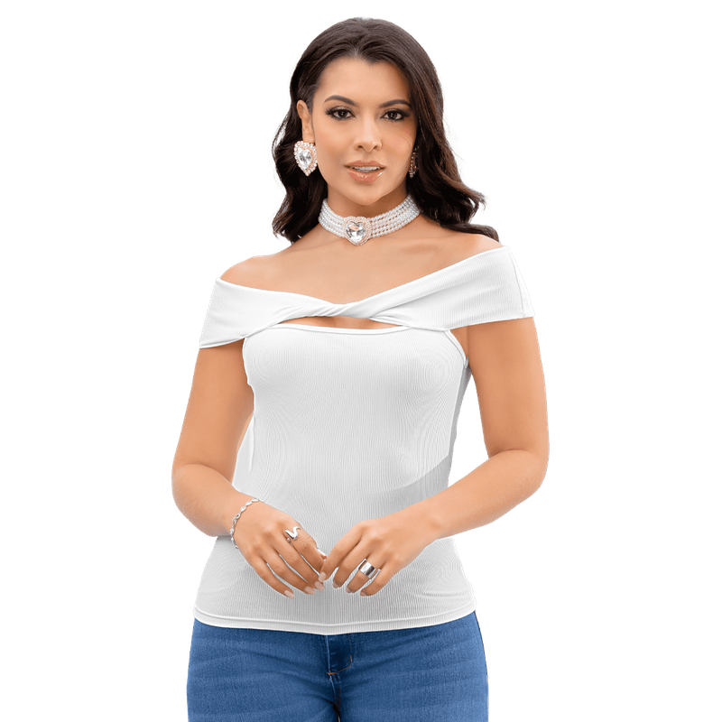 Blusa En Rib