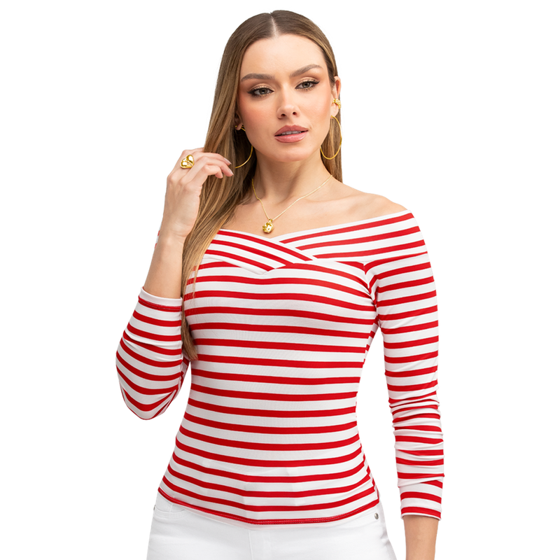 Blusa En Poliester Spandex