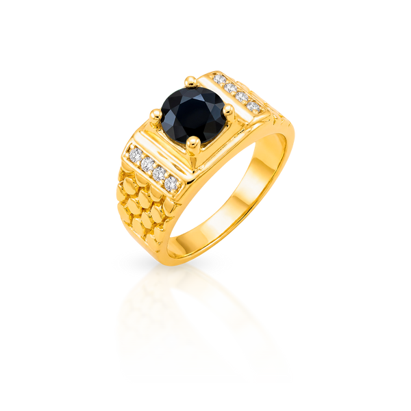Anillo Piedra Negra