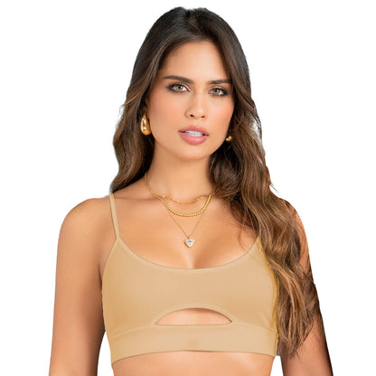 Tops X3 En Rib, Silueta Ajustada