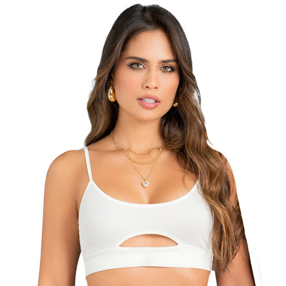 Tops X3 En Rib, Silueta Ajustada