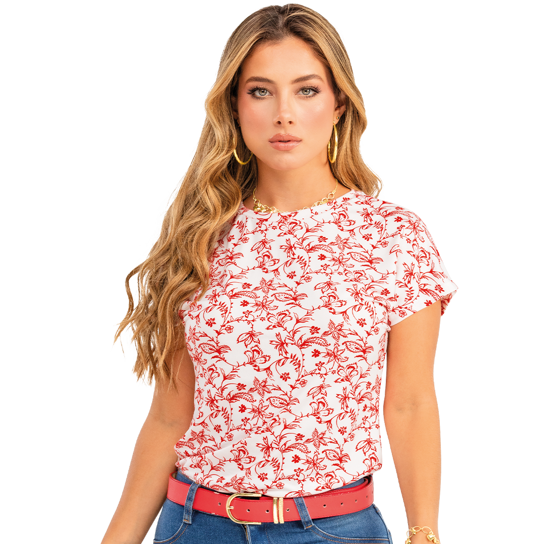 Camiseta en Poliéster Spandex