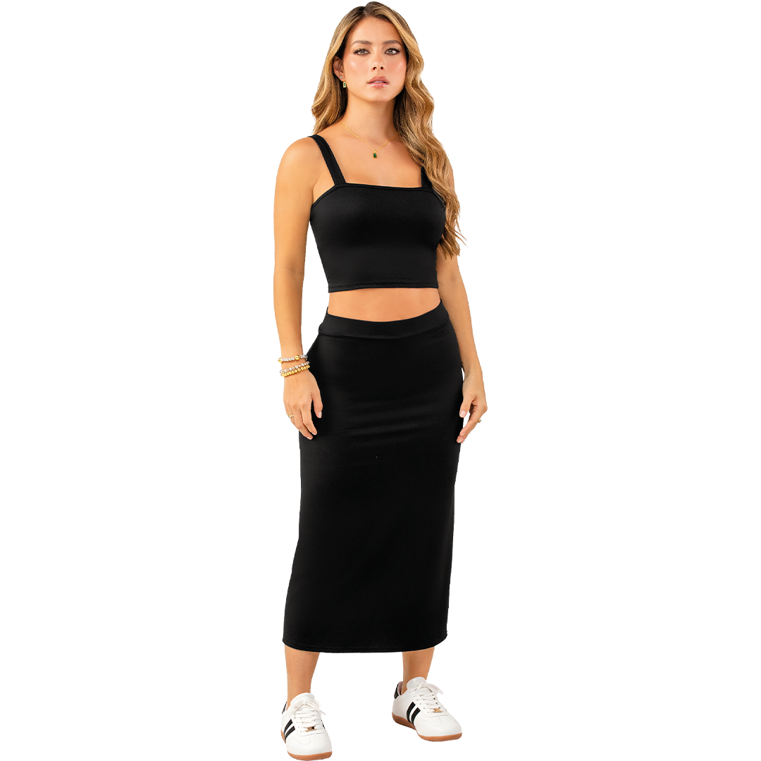 Conjunto en Poliéster Spandex