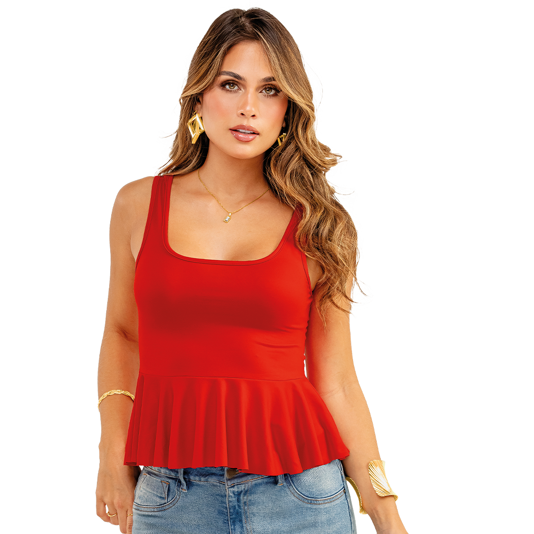 Blusa en Poliéster Spandex