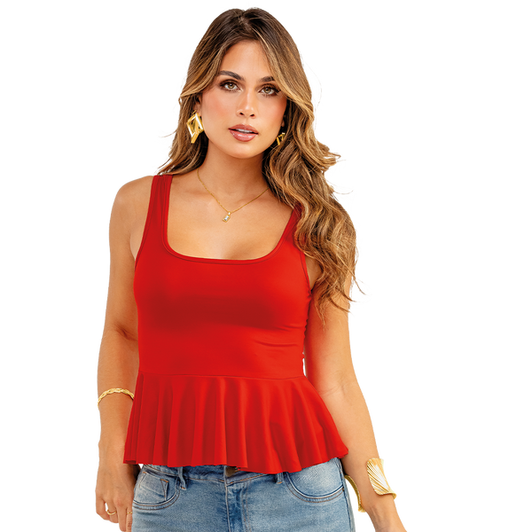 Blusa en Poliéster Spandex