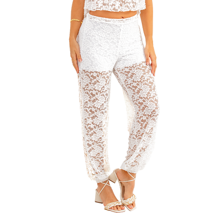 Pantalon en Blonda