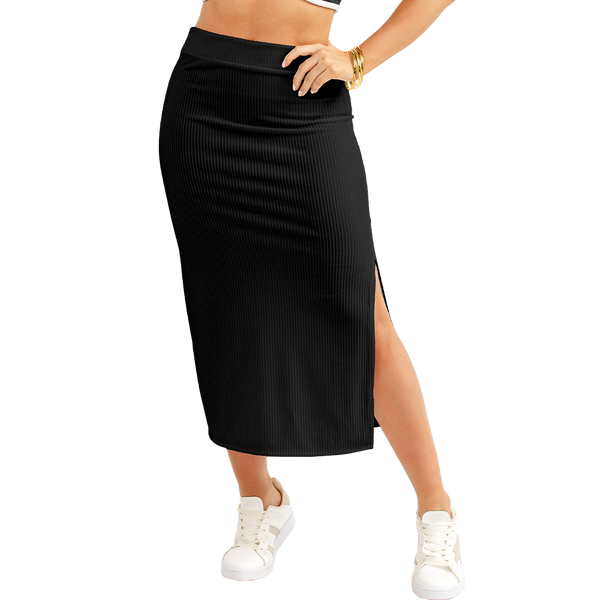 Falda Negro Ajustada