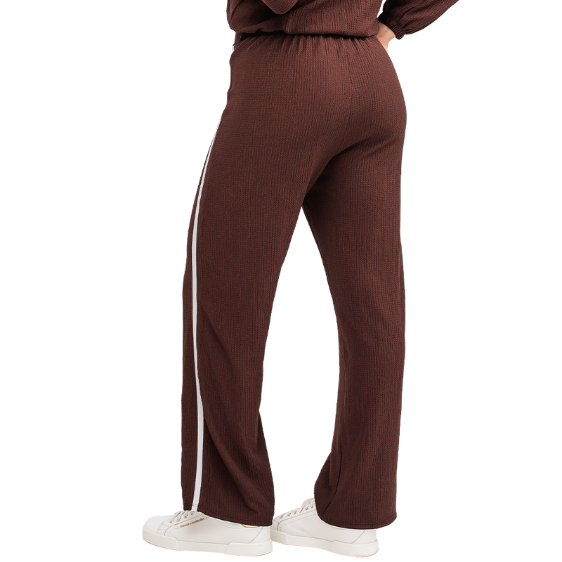 Pantalón en Tejido de Punto con Textura