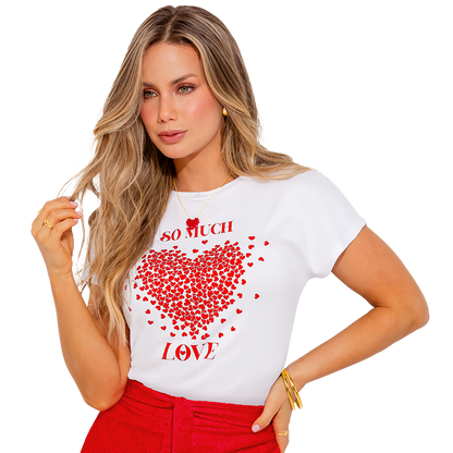 Camiseta Blanco Semiajustada