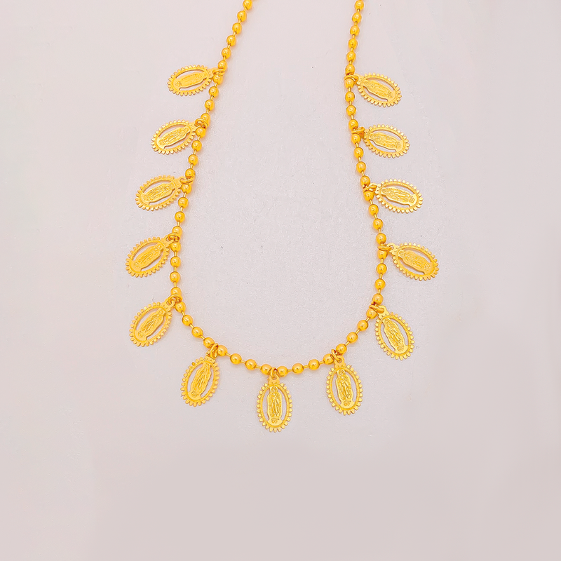 Choker En Baño De Oro