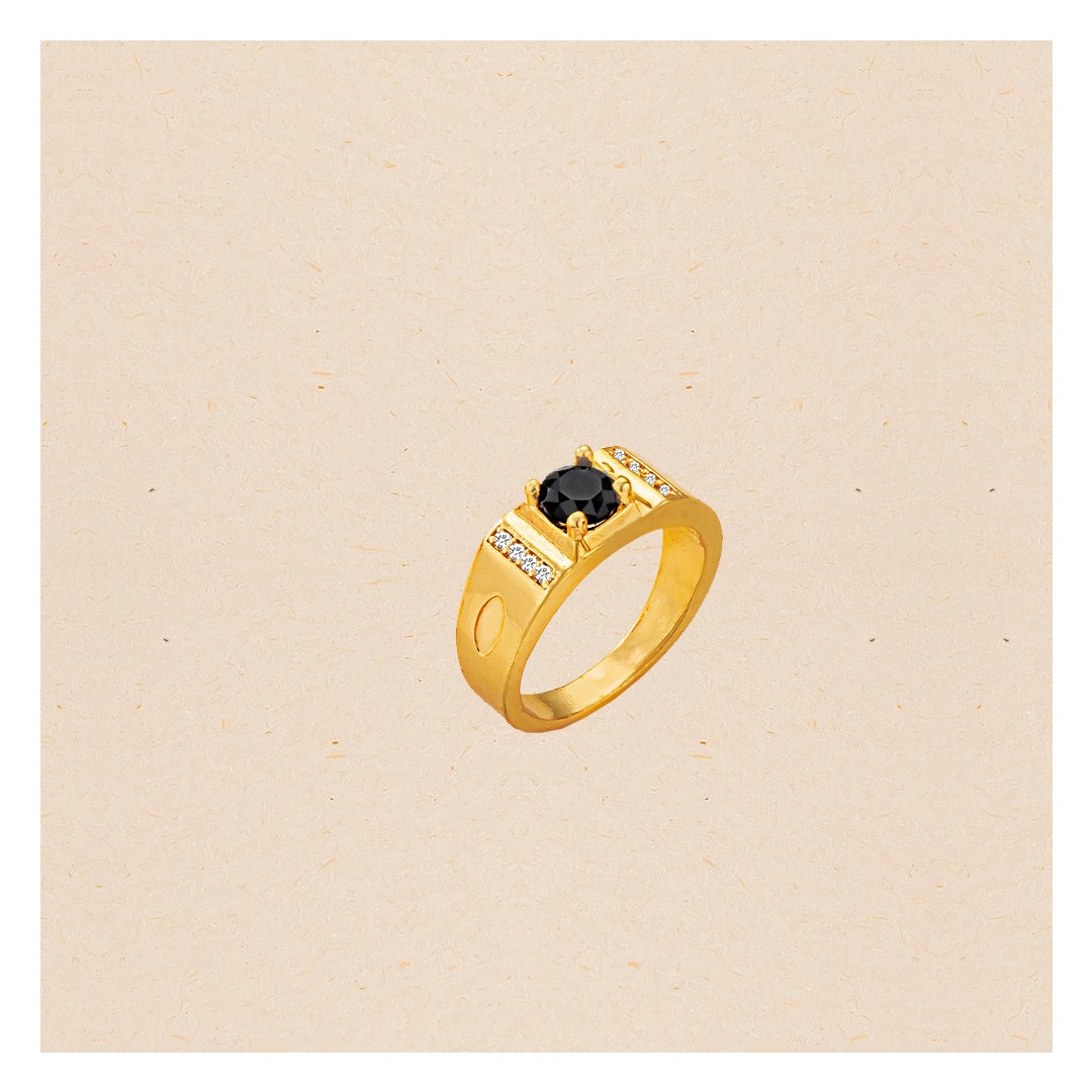 Anillo En Baño De Oro