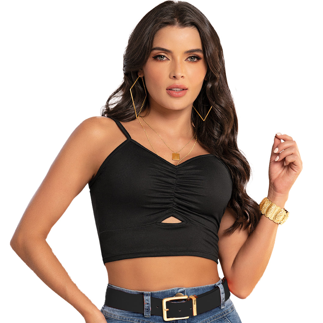 Crop Top En Polieste - Ipanu