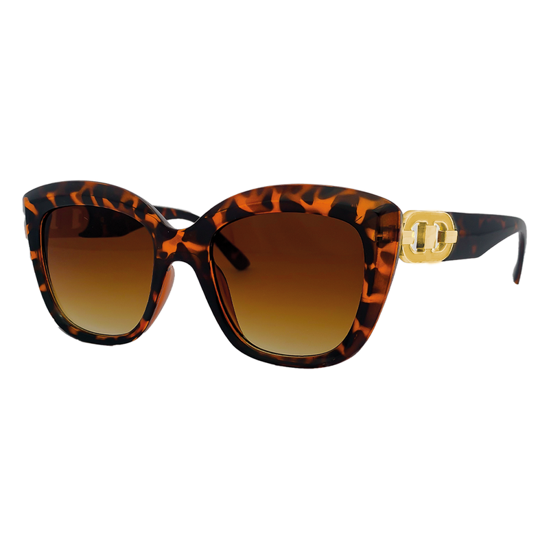 Gafas Animal Print En Material Sintetico