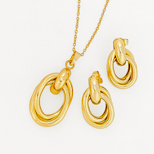 Juego de Accesorios Dorado