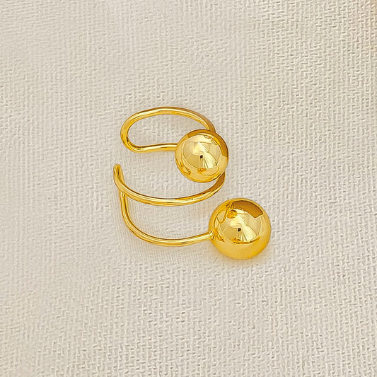 Anillo ajustable en cover gold