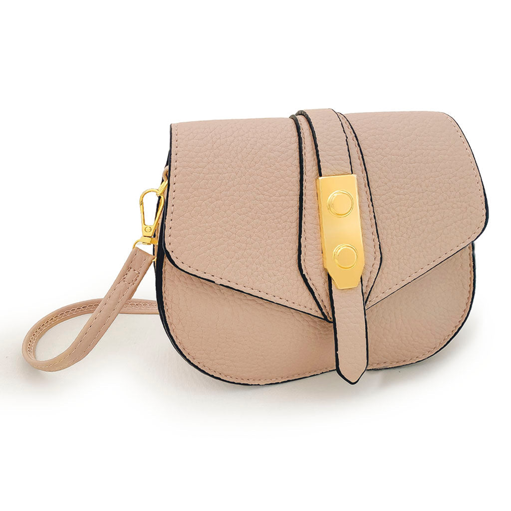 BOLSO PALO DE ROSA - MATERIAL SINTETICO