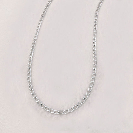 CADENA BAÑO PLATA