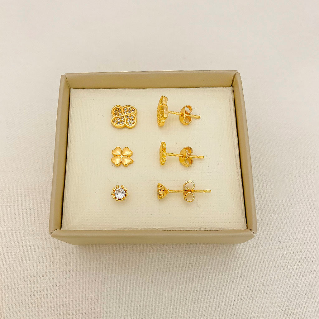 SET TOPOS COVER GOLD, X3