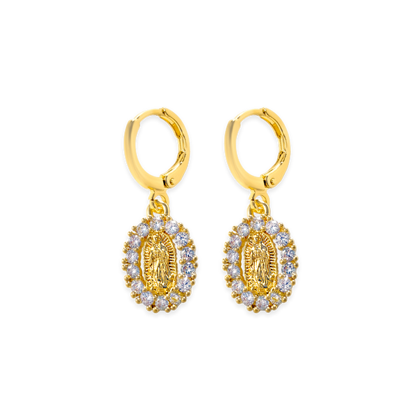 Aretes en Cover Gold