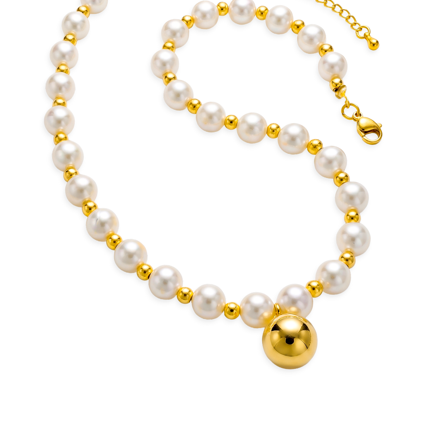 Collar en Baño Oro