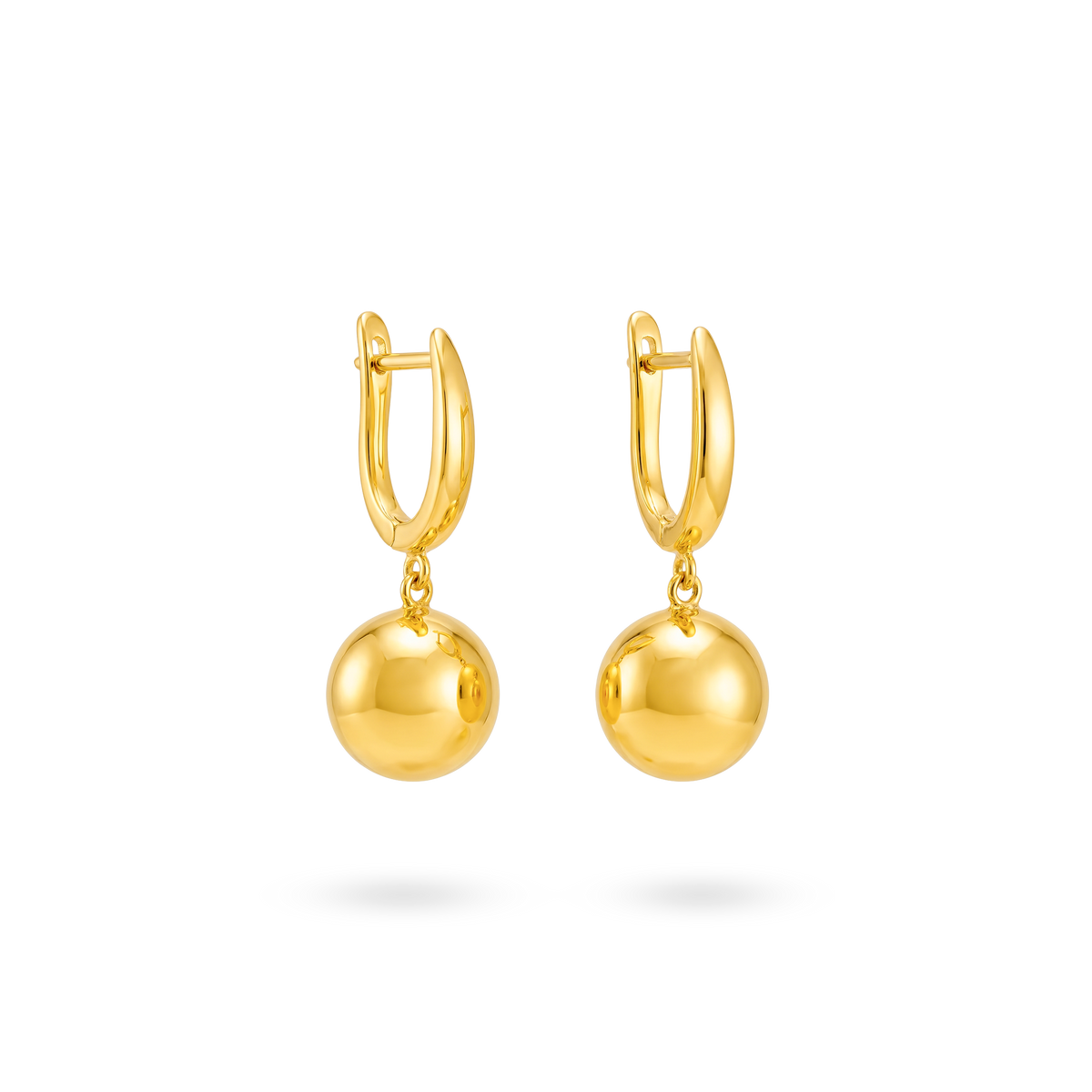 Aretes Dorado Baño Dorado