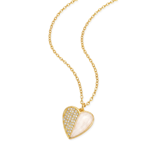 Collar Dorado Corazon