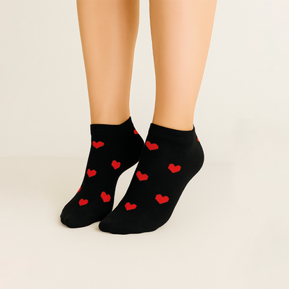 Pack X 3 Pares De Media Print Corazon